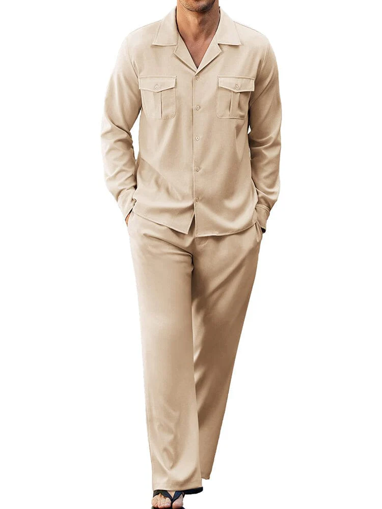 2-Piece Cozy Button Down Cotton Linen Sets (US Only) - Image 4