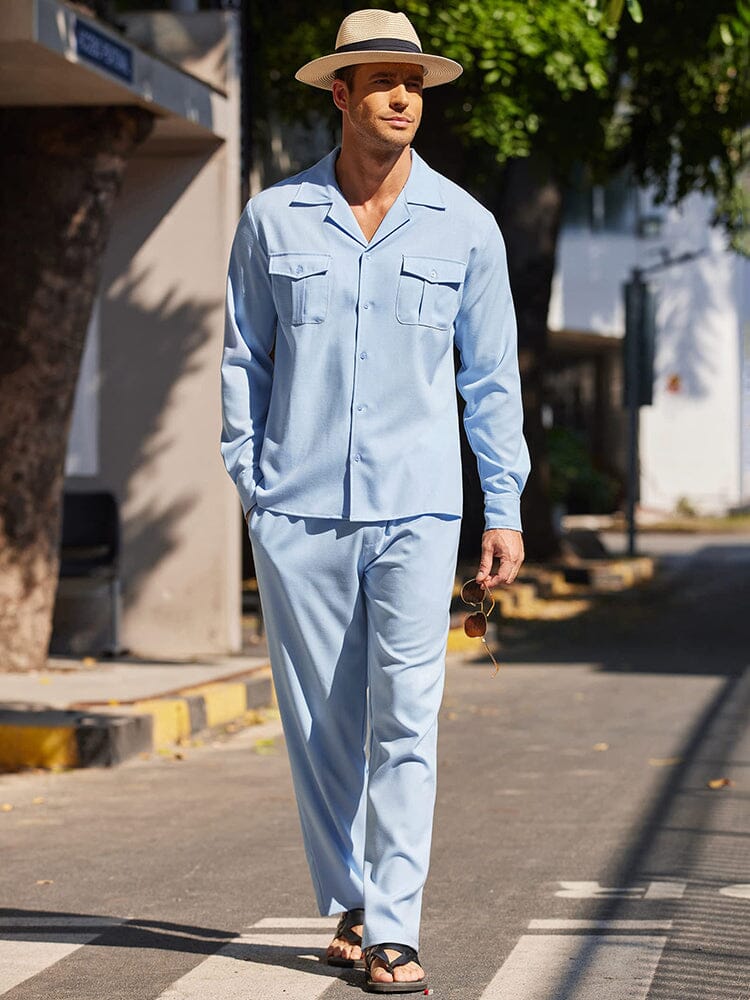 2-Piece Cozy Button Down Cotton Linen Sets (US Only) - Image 5