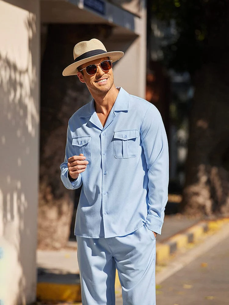 2-Piece Cozy Button Down Cotton Linen Sets (US Only) - Image 6