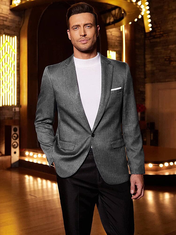 4-Piece One Button Blazer Suit Sets (US Only) - Image 10