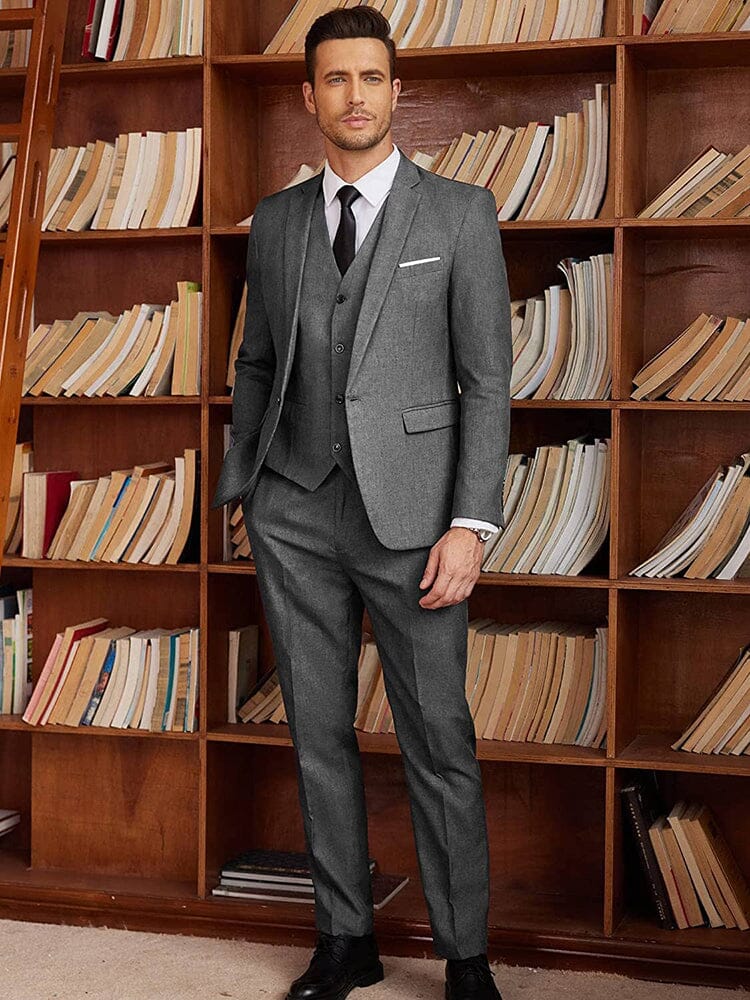 4-Piece One Button Blazer Suit Sets (US Only) - Image 11