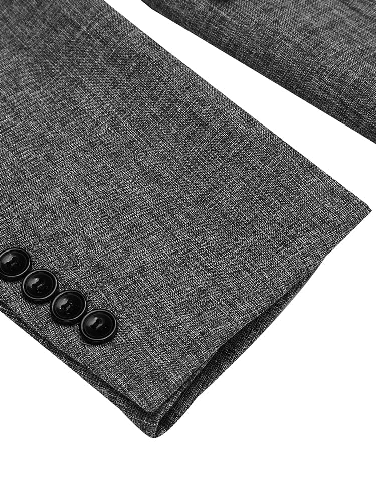 4-Piece One Button Blazer Suit Sets (US Only) - Image 15