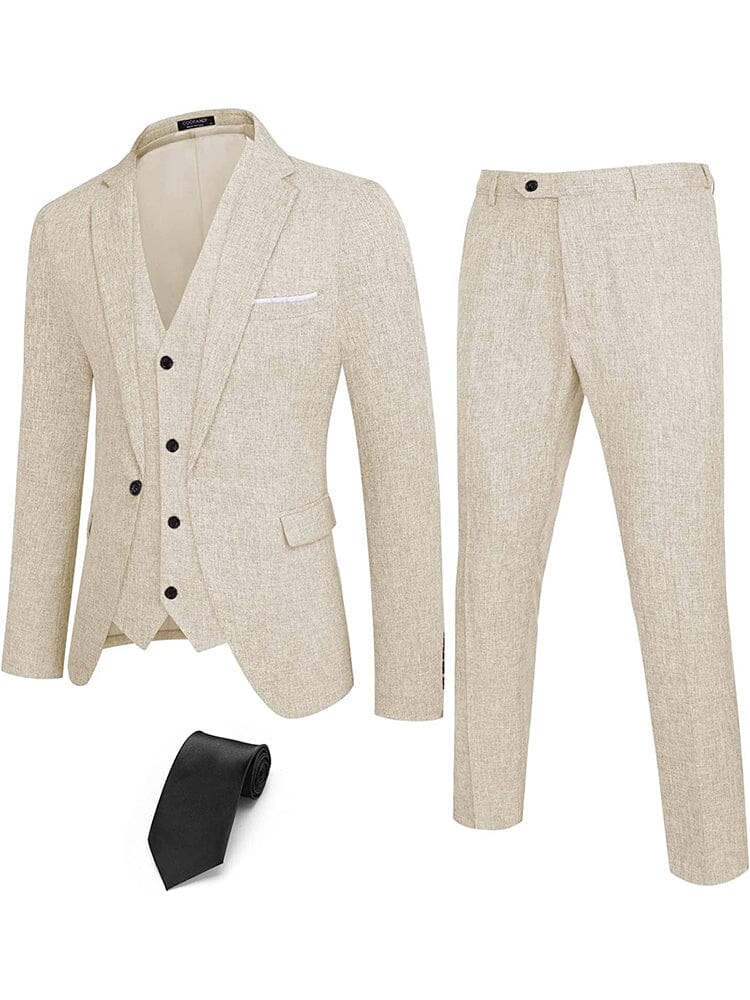 4-Piece One Button Blazer Suit Sets (US Only) - Image 5