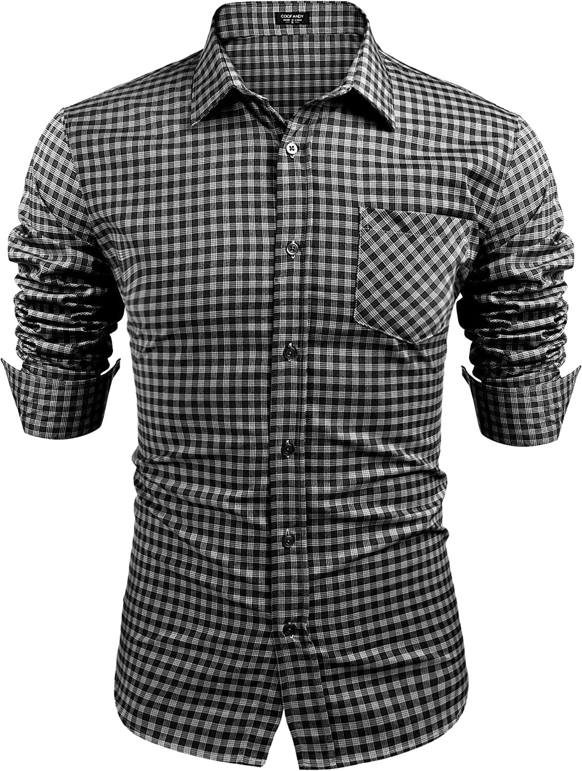 Business Button Up Plaid Shirts (US Only) - Image 2