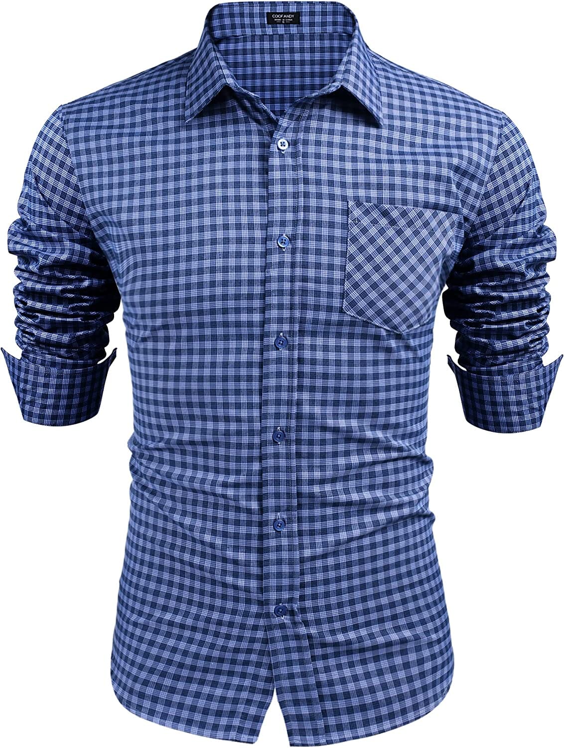Business Button Up Plaid Shirts (US Only) - Image 5