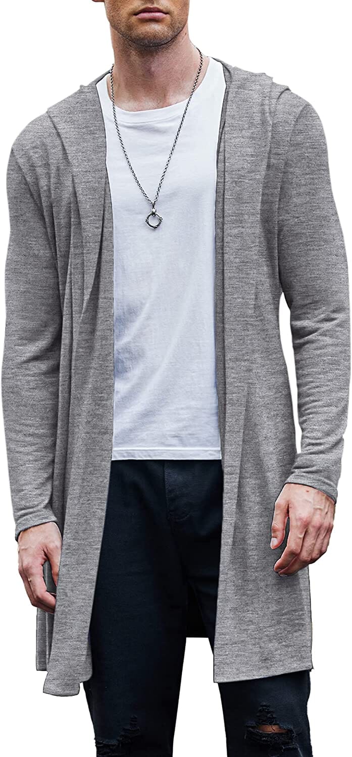 Casual Drape Cape Open Front Cardigan (US Only) - Image 5
