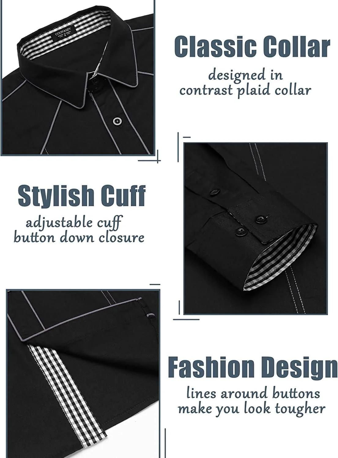 Casual Long Sleeve Shirts (US Only) - Image 11