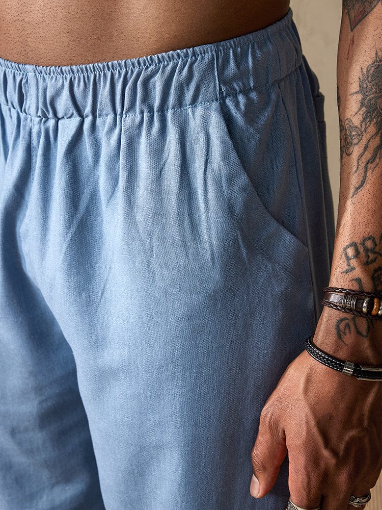 Casual Loose Style Beach Pants - Image 10