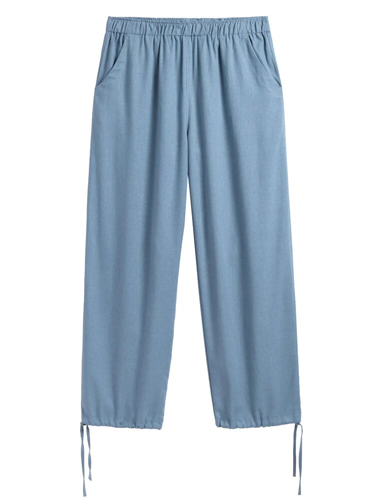 Casual Loose Style Beach Pants - Image 11