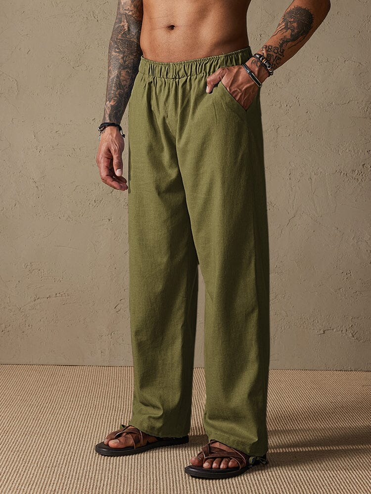 Casual Loose Style Beach Pants - Image 2