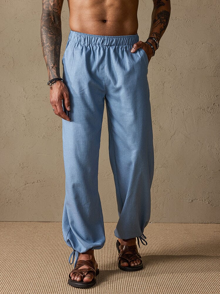 Casual Loose Style Beach Pants - Image 7
