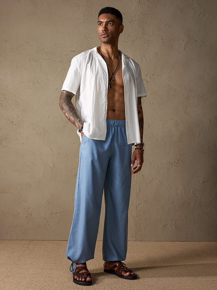 Casual Loose Style Beach Pants - Image 9