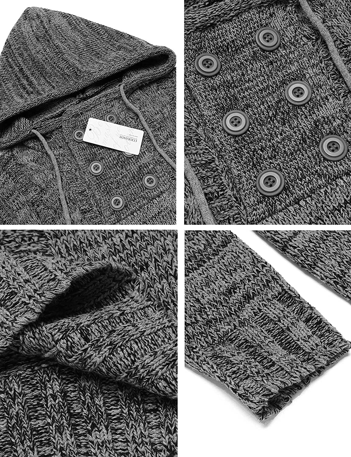 Casual Pullover Knitted Hoodies (US Only) - Image 8