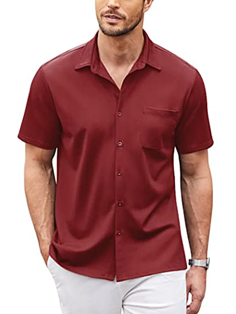 Casual Regular Fit Button Down Shirt (US Only) - Image 3