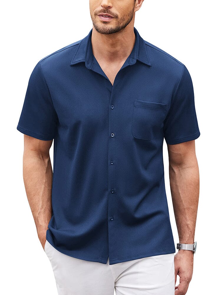 Casual Regular Fit Button Down Shirt (US Only) - Image 7