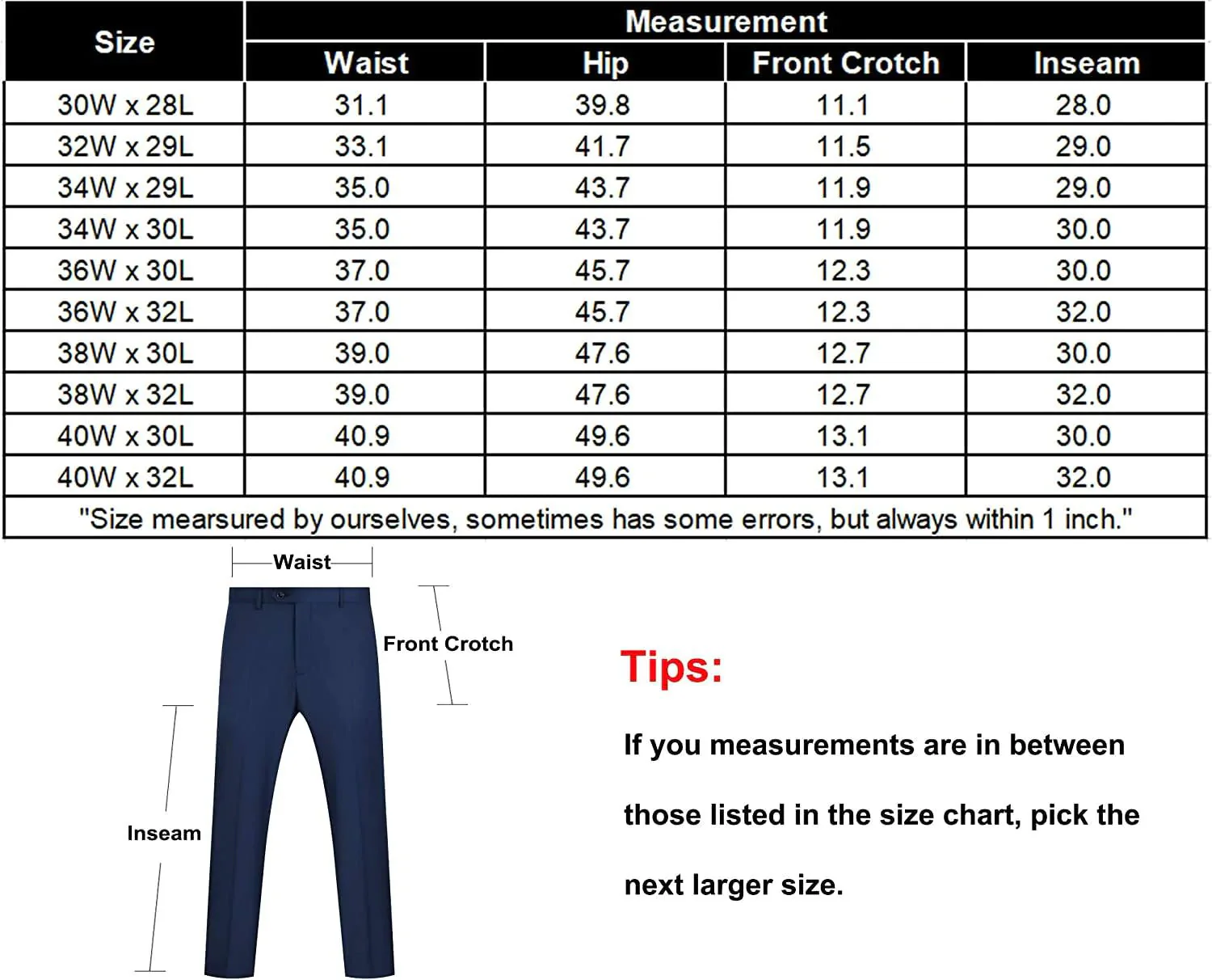Classic Fit Flat Front Straight Pants (US Only) - Image 13