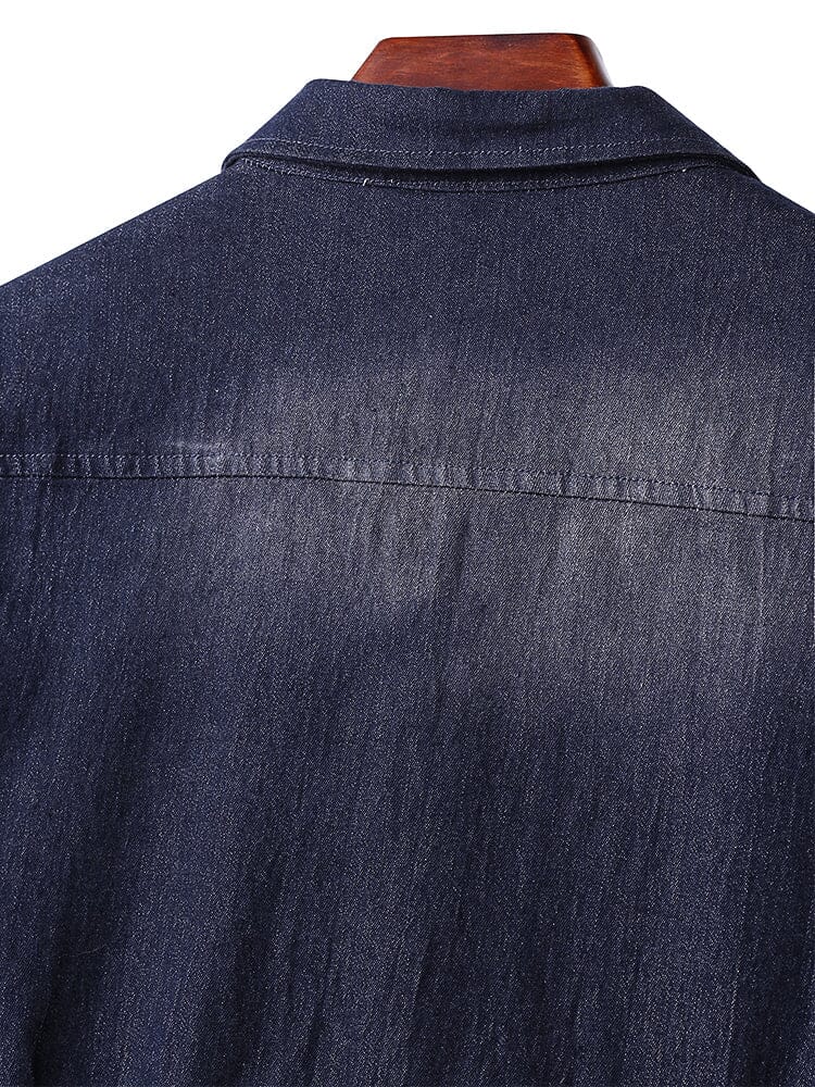 Denim Long Sleeve Shirts - Image 8