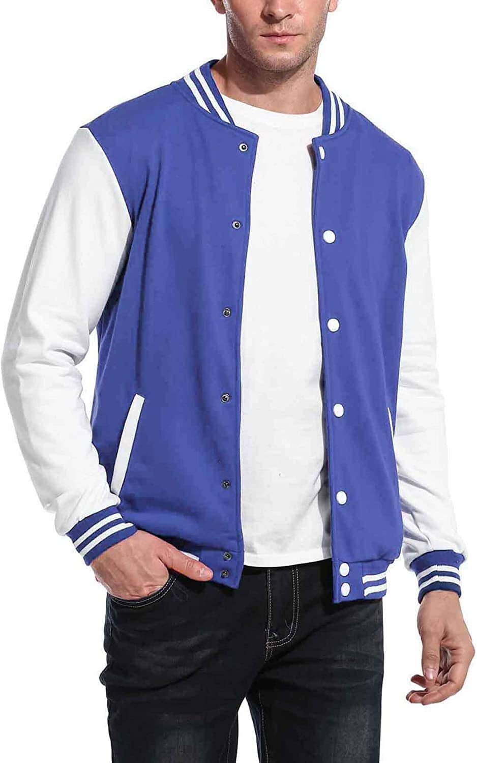 Fashion Varsity Cotton Bomber Jackets (US Only) - Image 4
