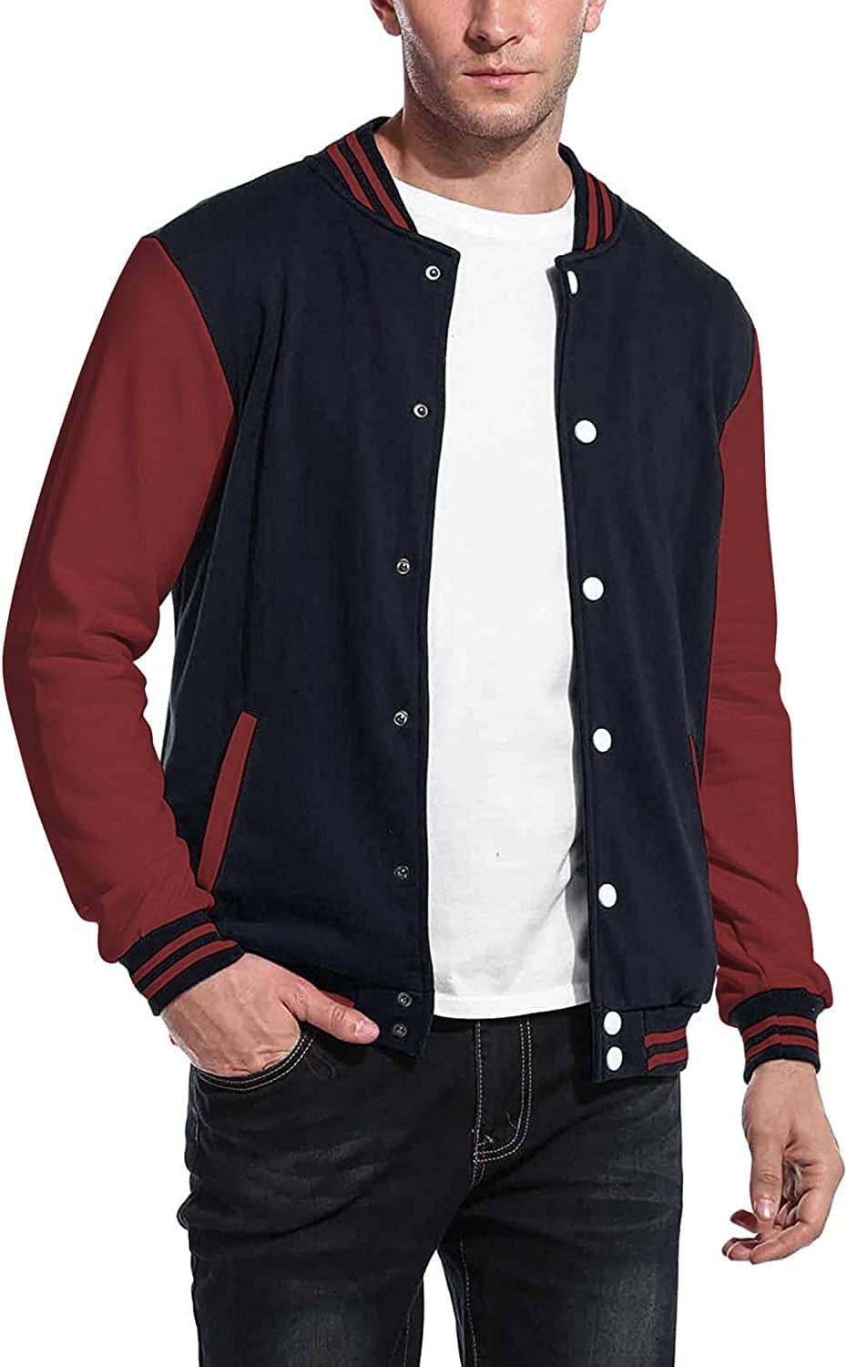 Fashion Varsity Cotton Bomber Jackets (US Only) - Image 9
