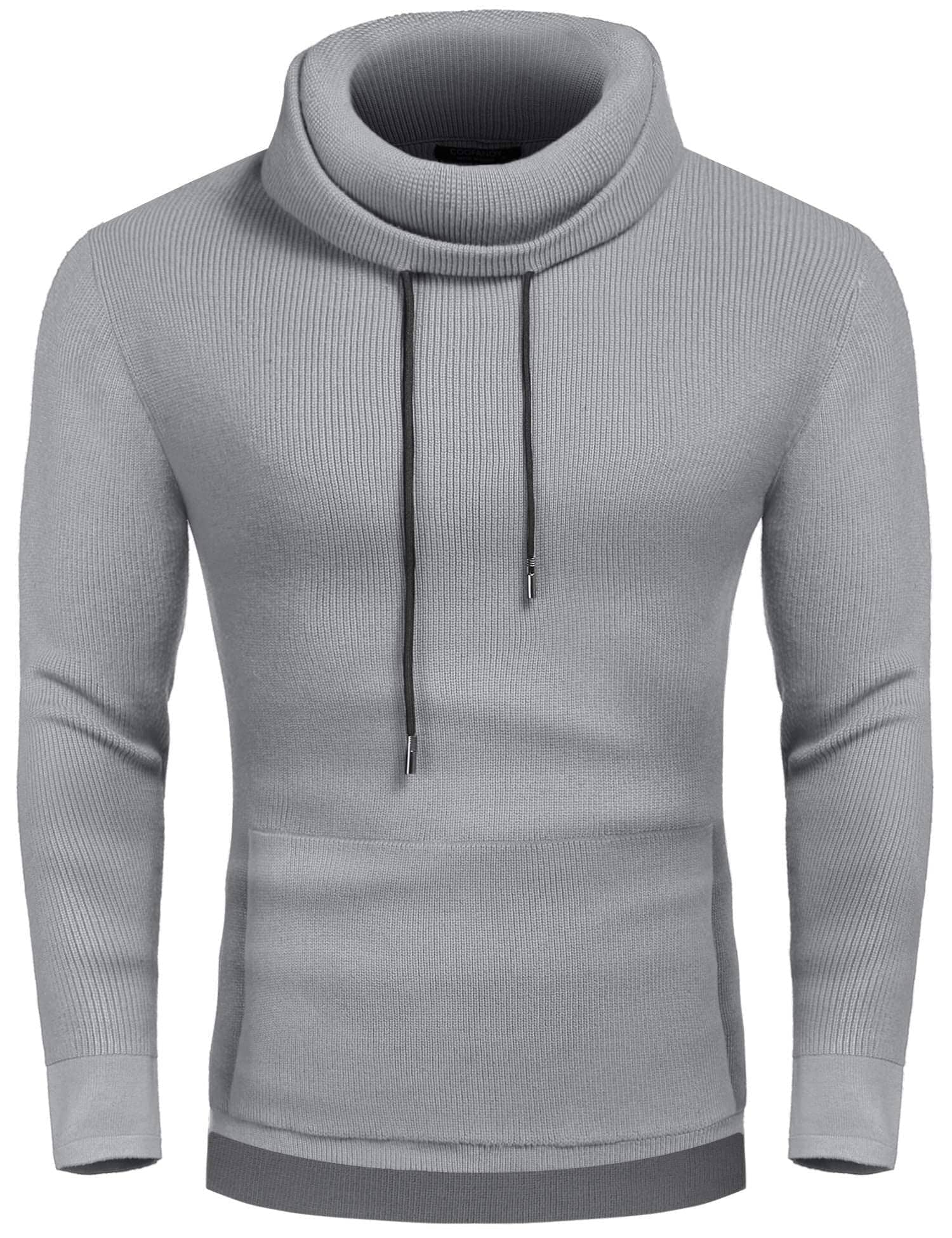 Knitted Pullover Turtleneck Sweater (US Only) - Image 2