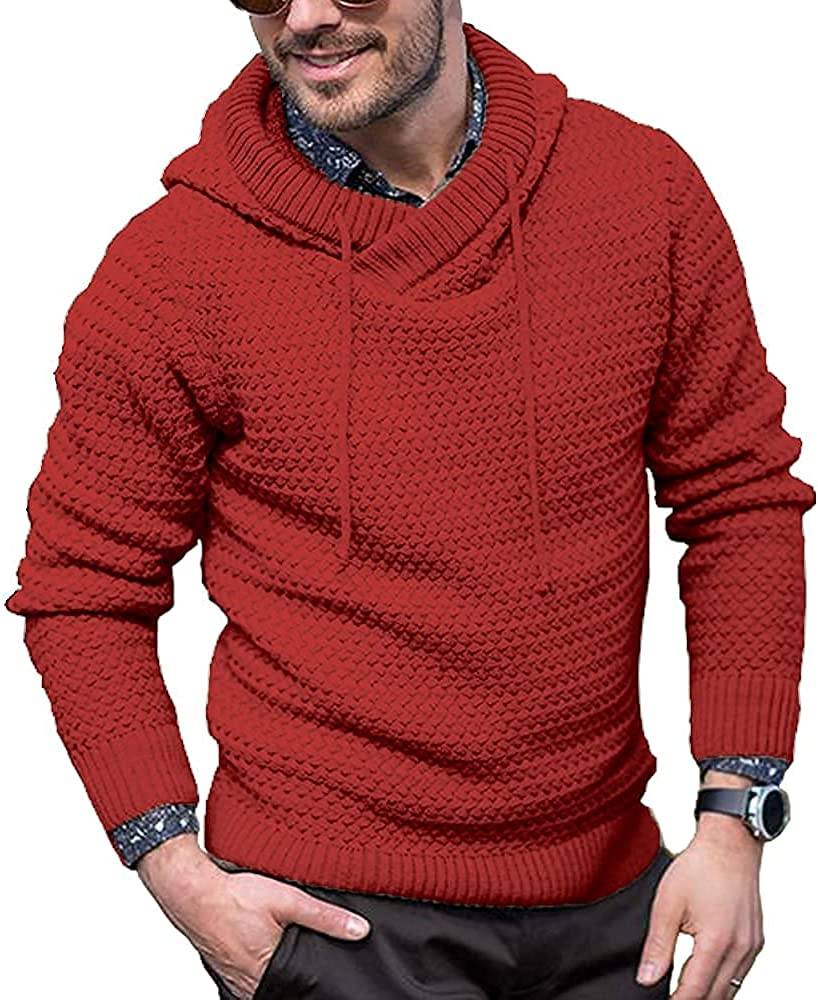 Knitted Thick Warm Hooded Pullover Sweater (Us Only) - Image 2