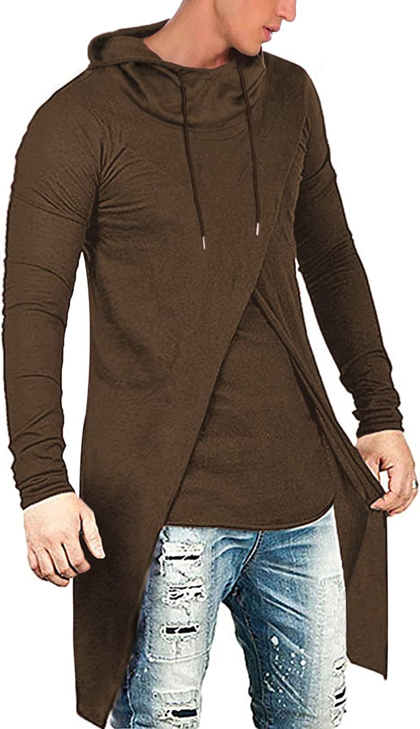 Long Length Cloak Cotton Pullover Hoodie (US Only) - Image 4