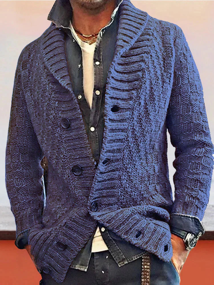 Long-sleeved Chunky Knitted Sweater - Image 2
