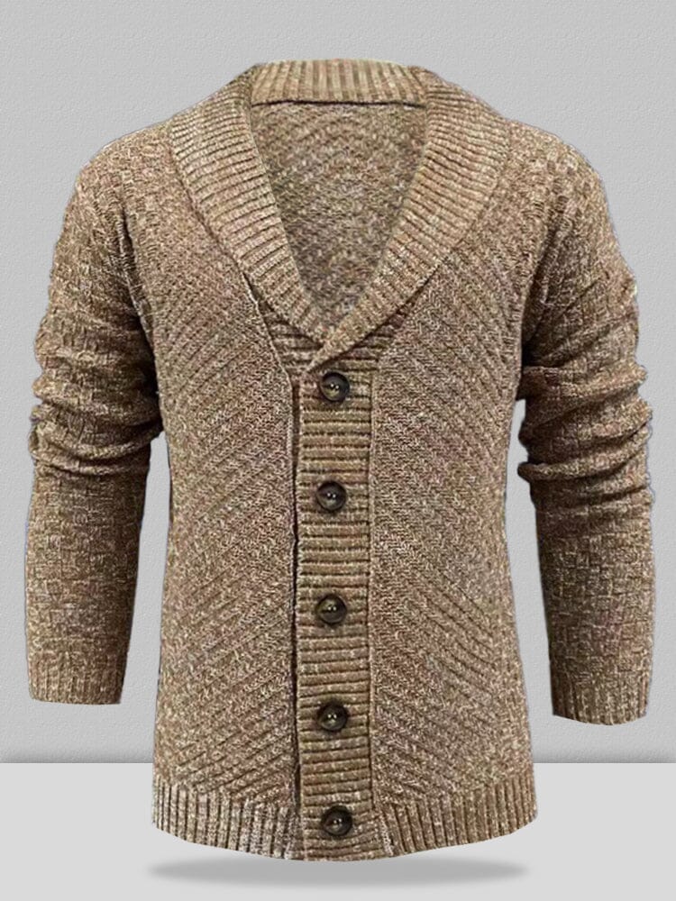 Long-sleeved Chunky Knitted Sweater - Image 3