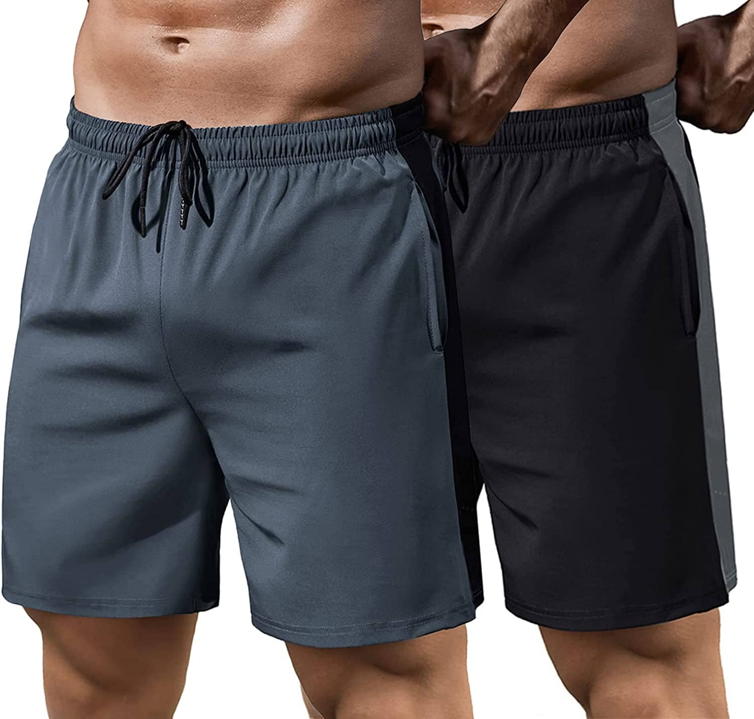 2 Pack Gym Quick Dry Running Shorts (US Only) - Image 2