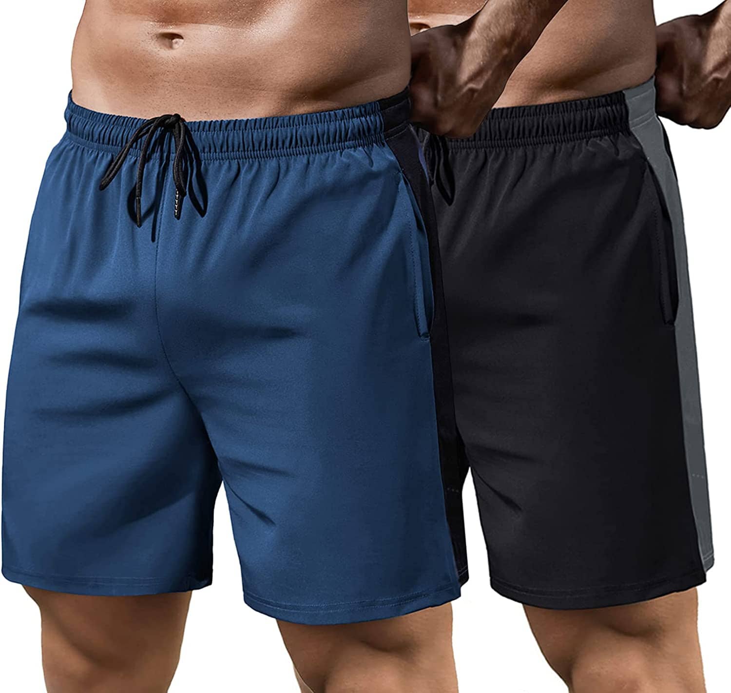 2 Pack Gym Quick Dry Running Shorts (US Only) - Image 7