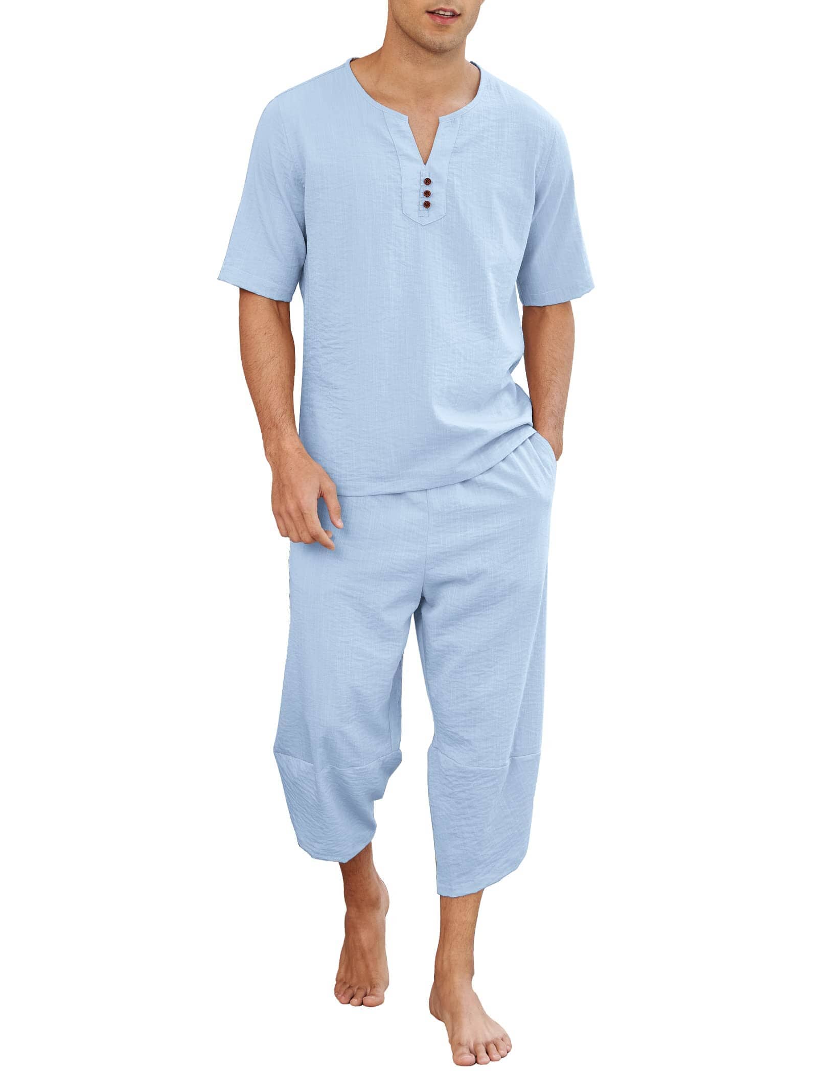 2 Pieces Linen Style Set Outfits (US Only) - Image 3