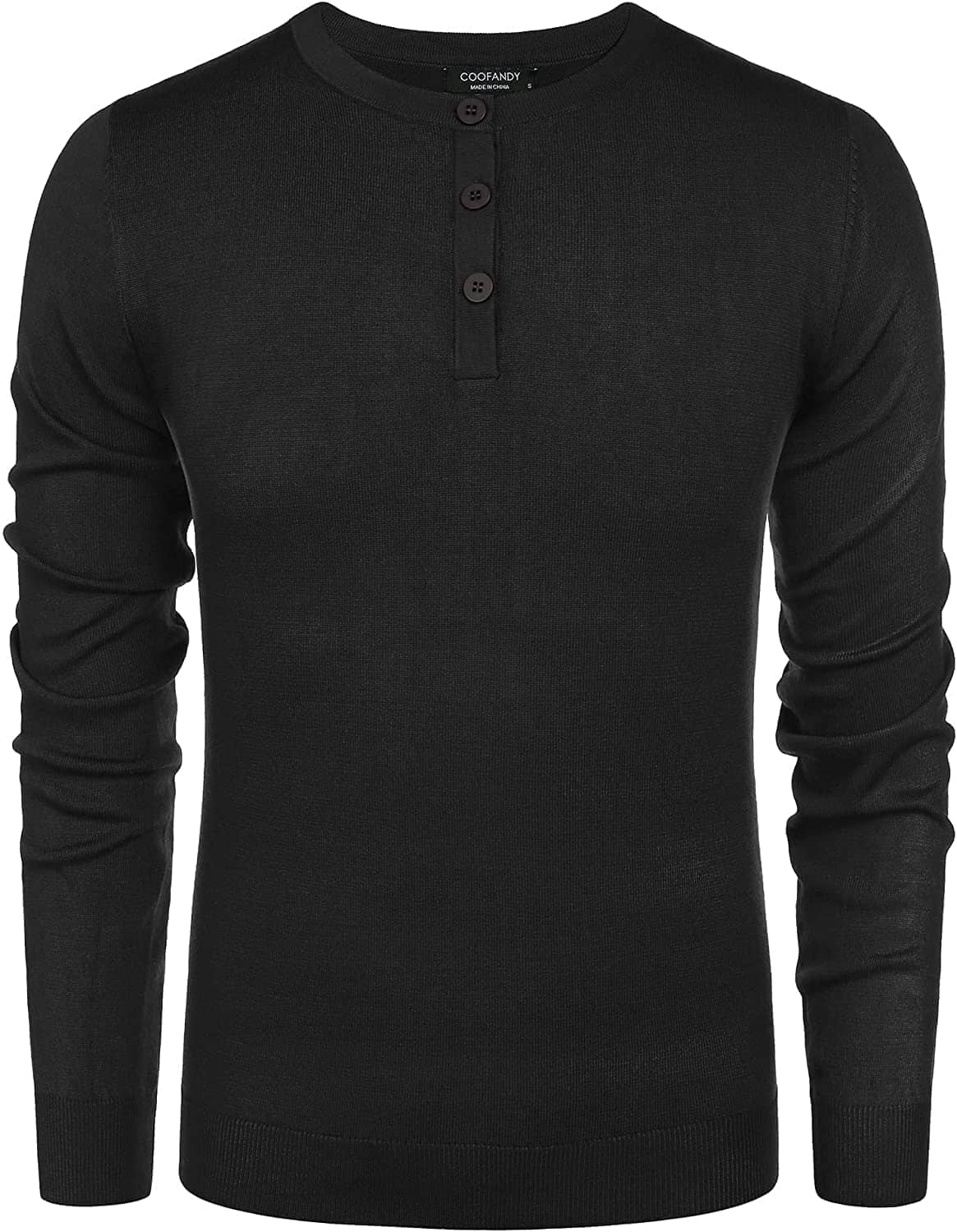 Long Sleeve Henley Sweater (US Only) - Image 5