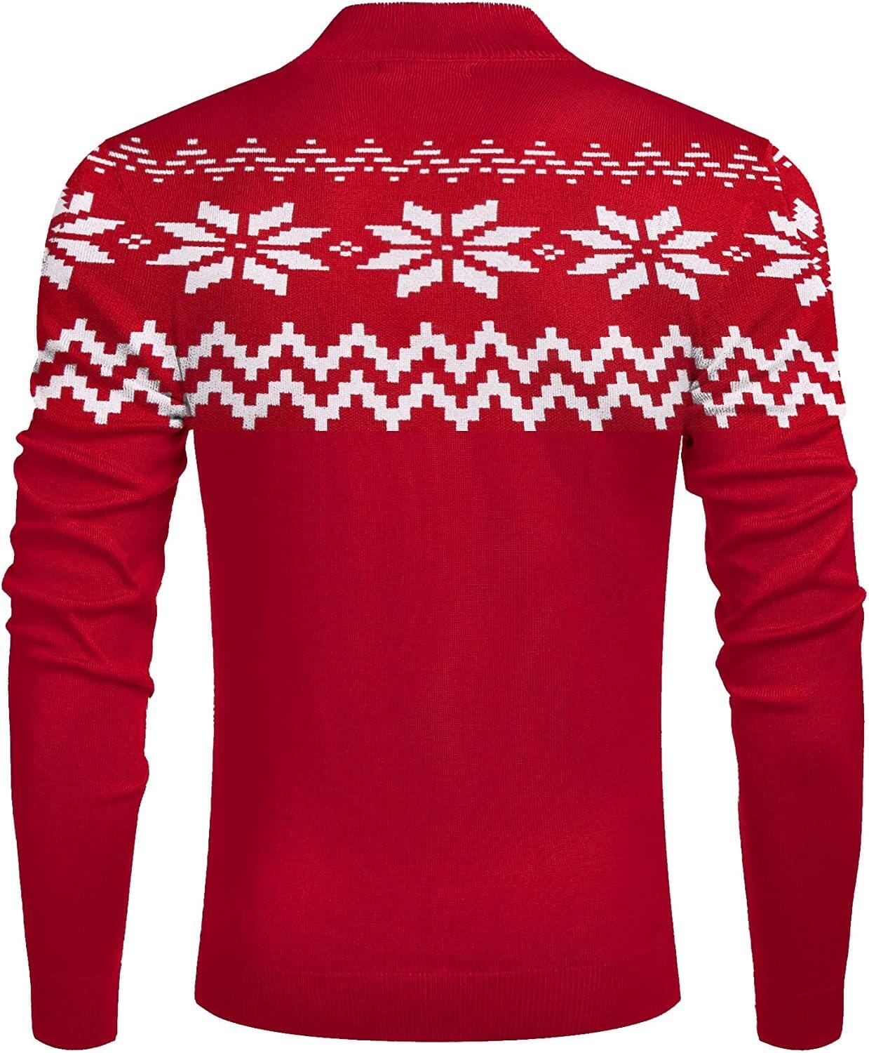 Zip Up Slim Fit Lightweight Pullover Polo Sweater (US Only) - Image 18