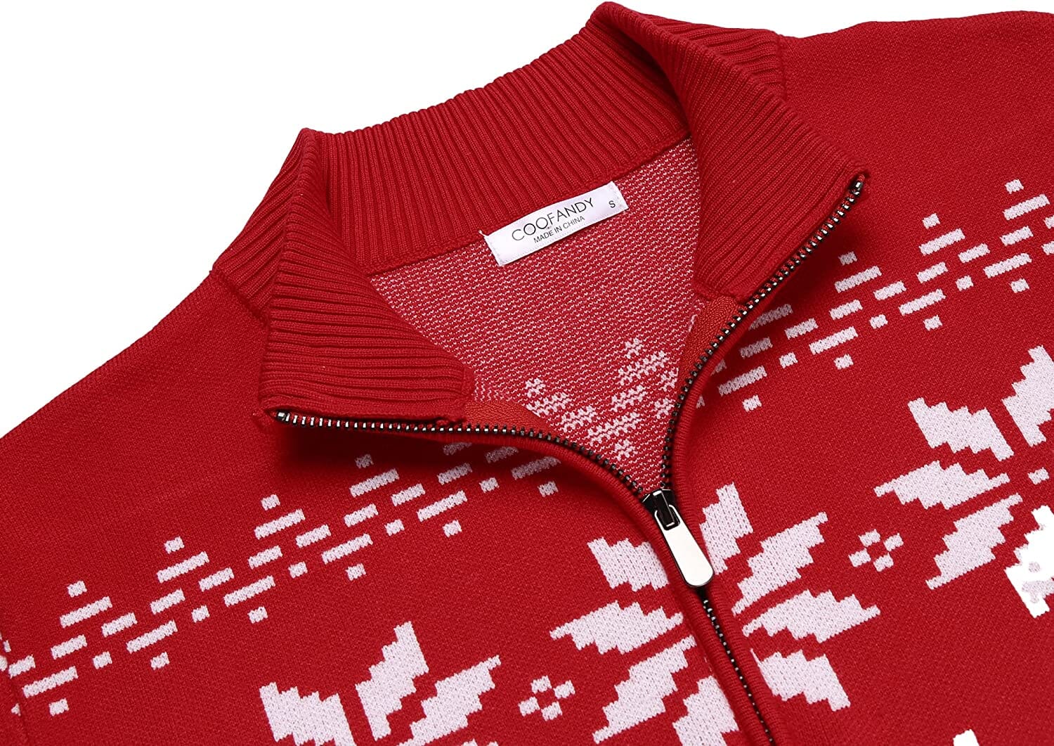 Zip Up Slim Fit Lightweight Pullover Polo Sweater (US Only) - Image 19