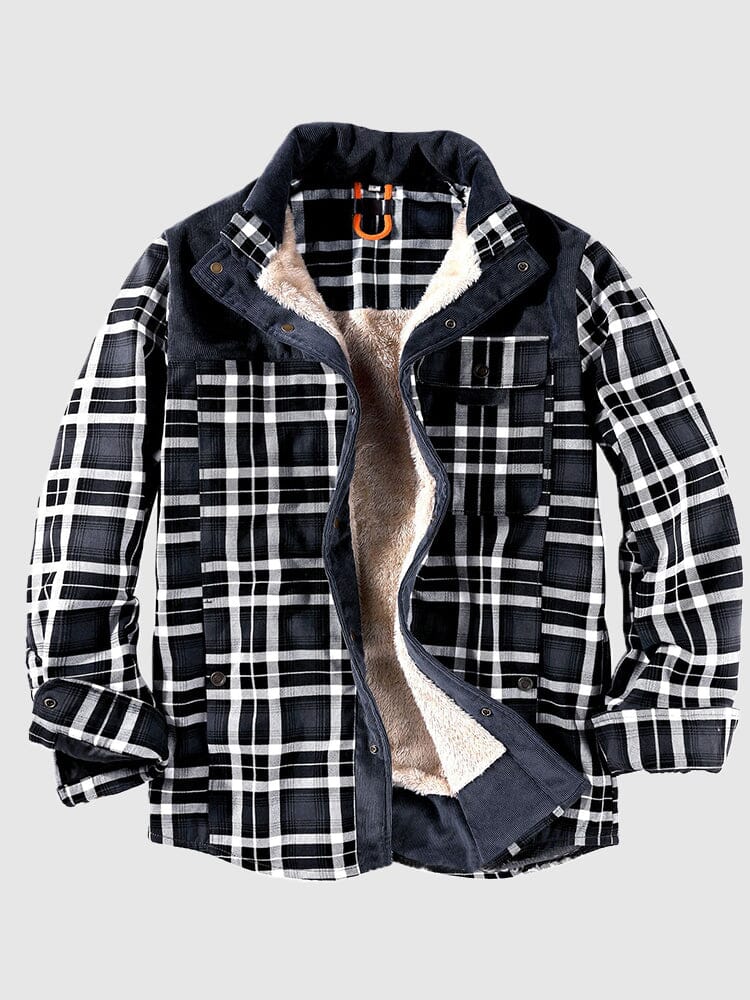 Padded Warm Cotton Flannelette Jacket - Image 10