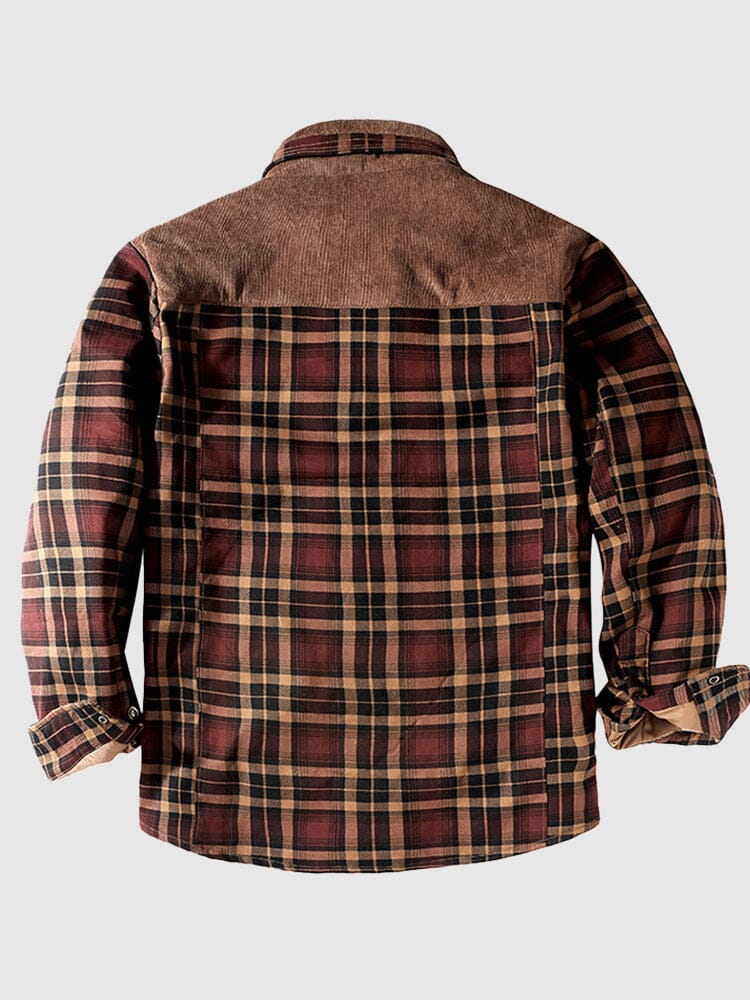 Padded Warm Cotton Flannelette Jacket - Image 12