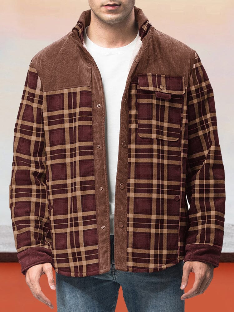 Padded Warm Cotton Flannelette Jacket - Image 13