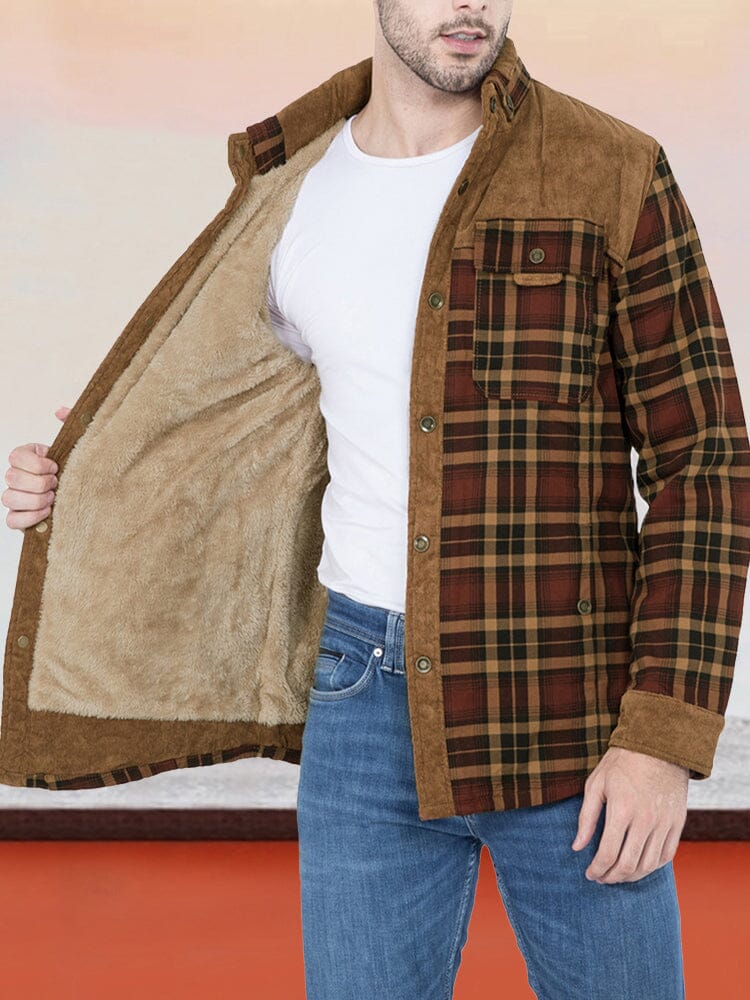 Padded Warm Cotton Flannelette Jacket - Image 14