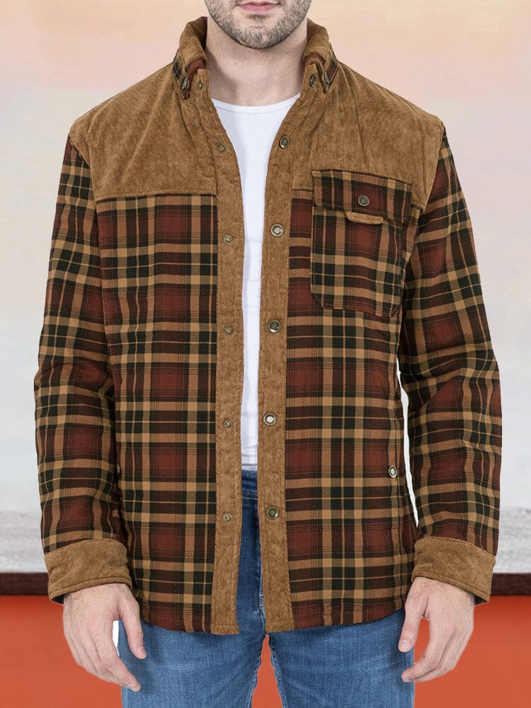 Padded Warm Cotton Flannelette Jacket - Image 15