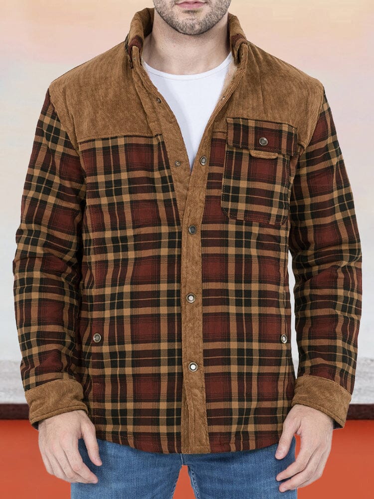Padded Warm Cotton Flannelette Jacket - Image 16