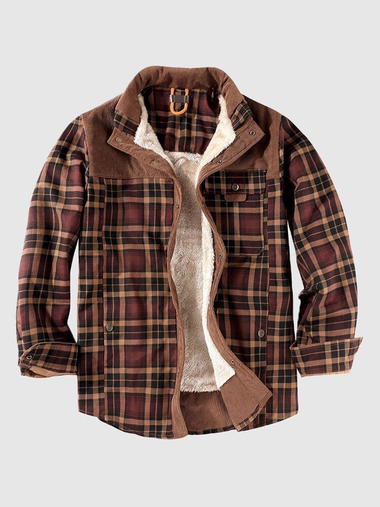 Padded Warm Cotton Flannelette Jacket - Image 17