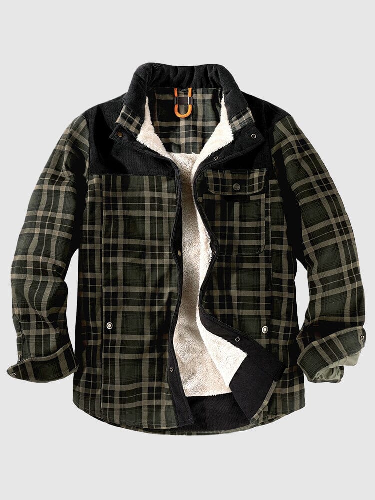 Padded Warm Cotton Flannelette Jacket - Image 3
