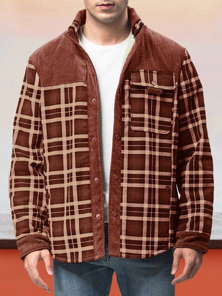 Padded Warm Cotton Flannelette Jacket - Image 4