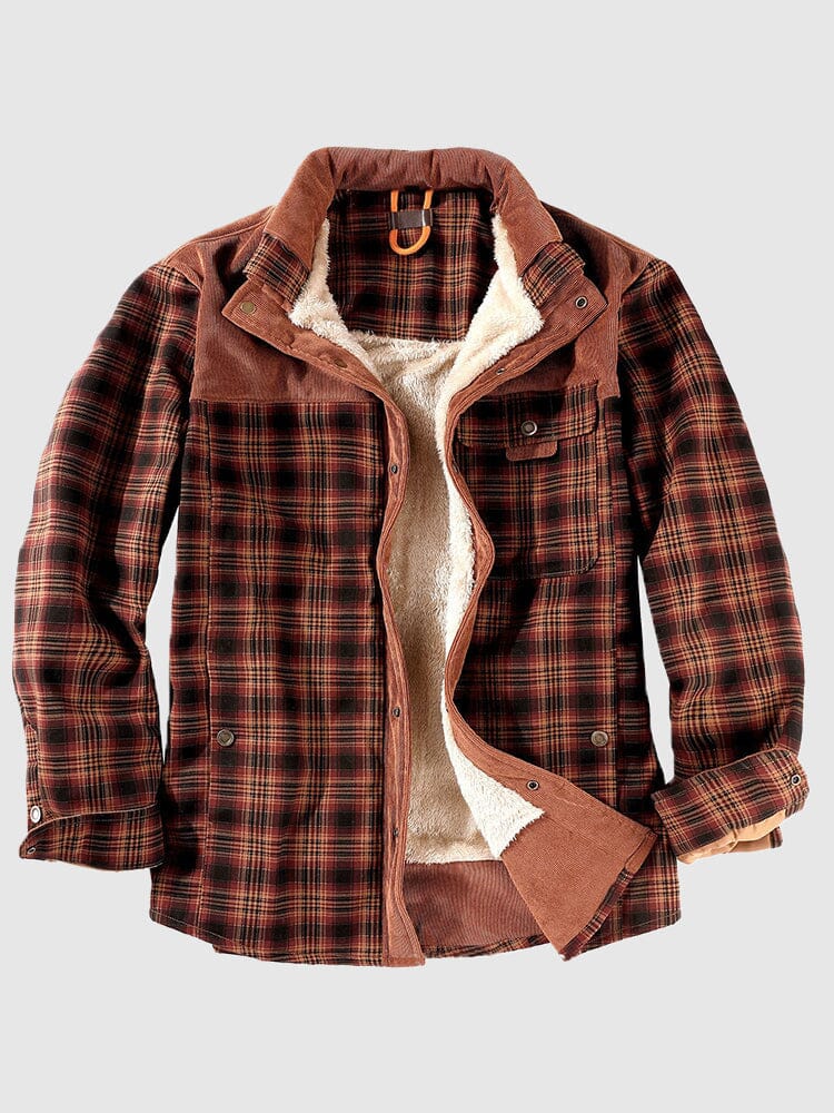 Padded Warm Cotton Flannelette Jacket - Image 5