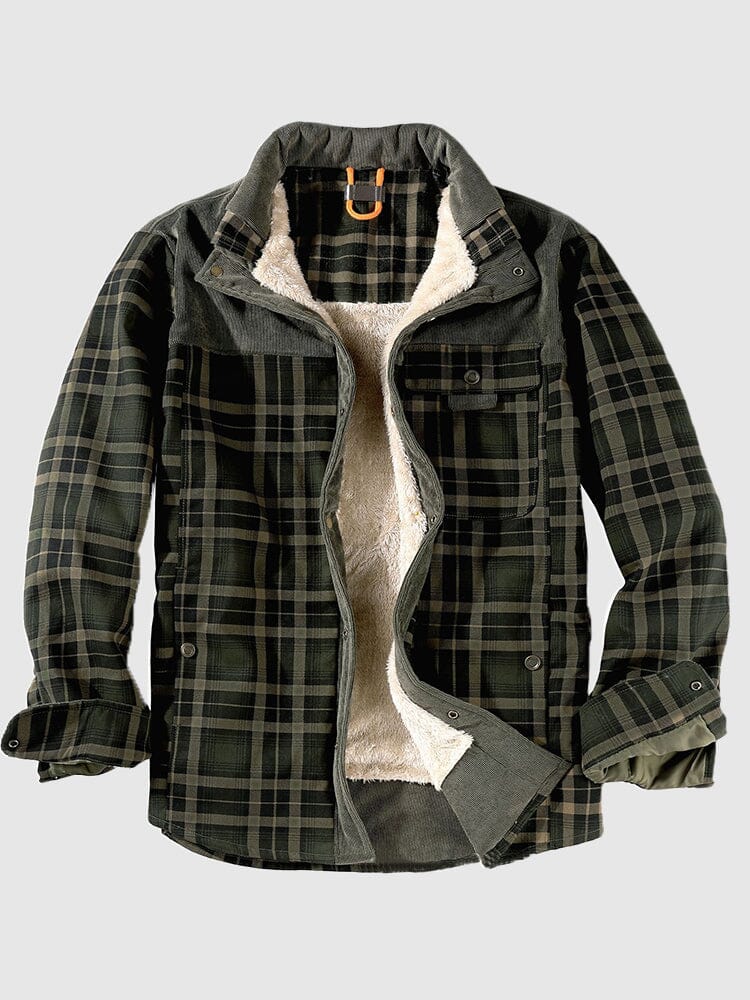 Padded Warm Cotton Flannelette Jacket - Image 8