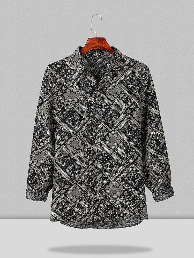 Pattern Texture Shirt - Image 7