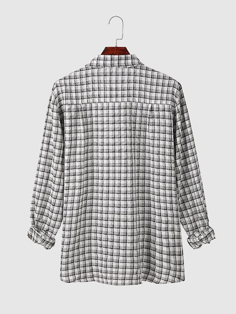 Plaid Cotton Shirt - Image 10