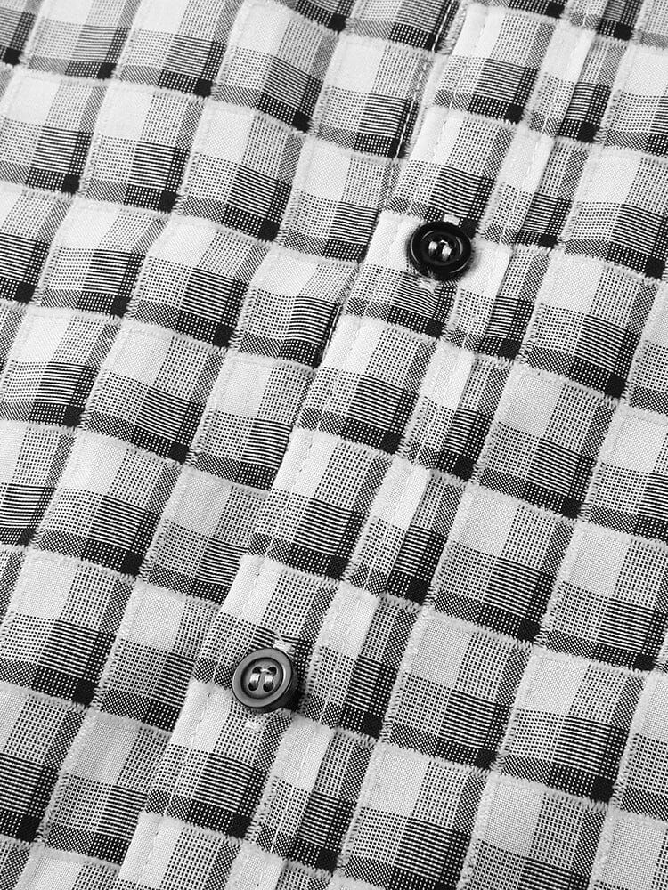 Plaid Cotton Shirt - Image 12