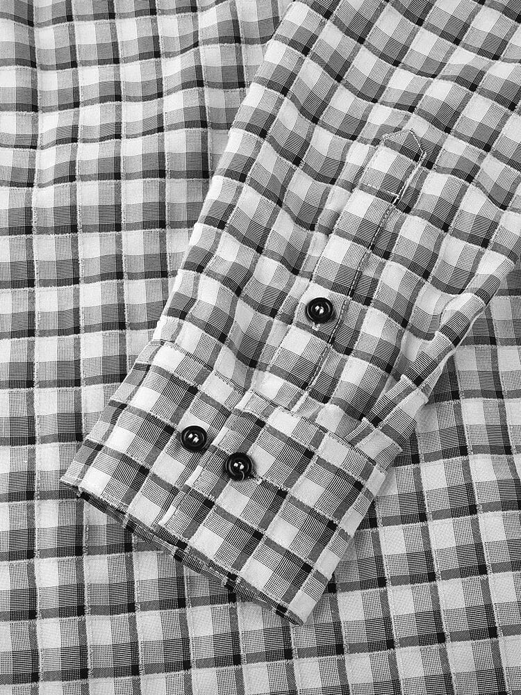 Plaid Cotton Shirt - Image 14