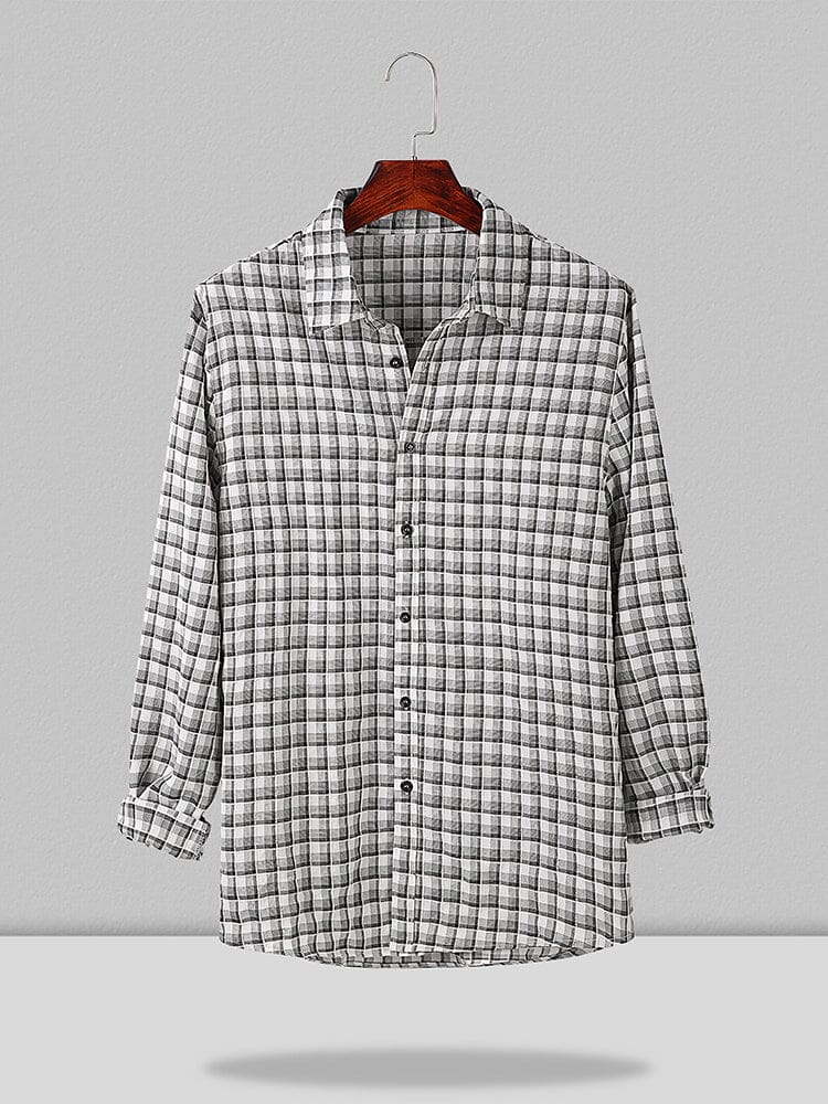 Plaid Cotton Shirt - Image 7